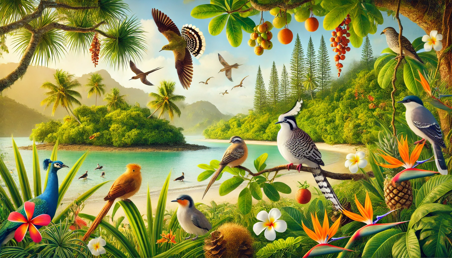 Die Vogelwelt der Cookinseln