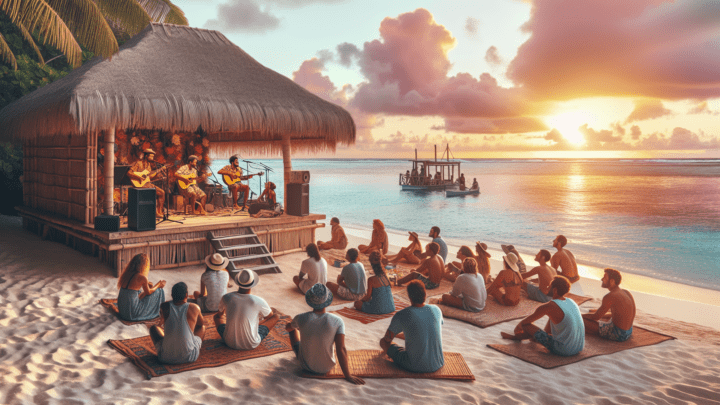 Live-Musik am Strand – lokale Bands und entspannte Atmosphäre